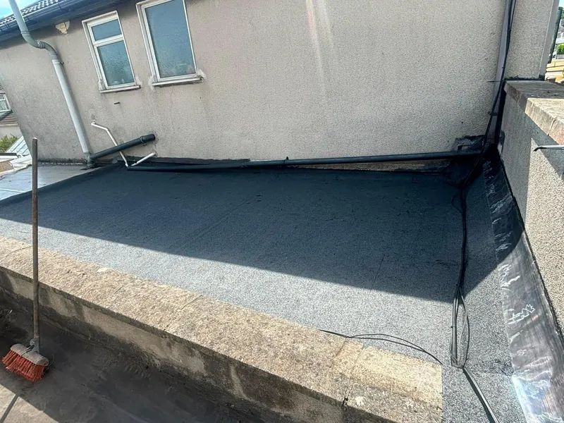 Torch-on felt, finished, Delta Roofing